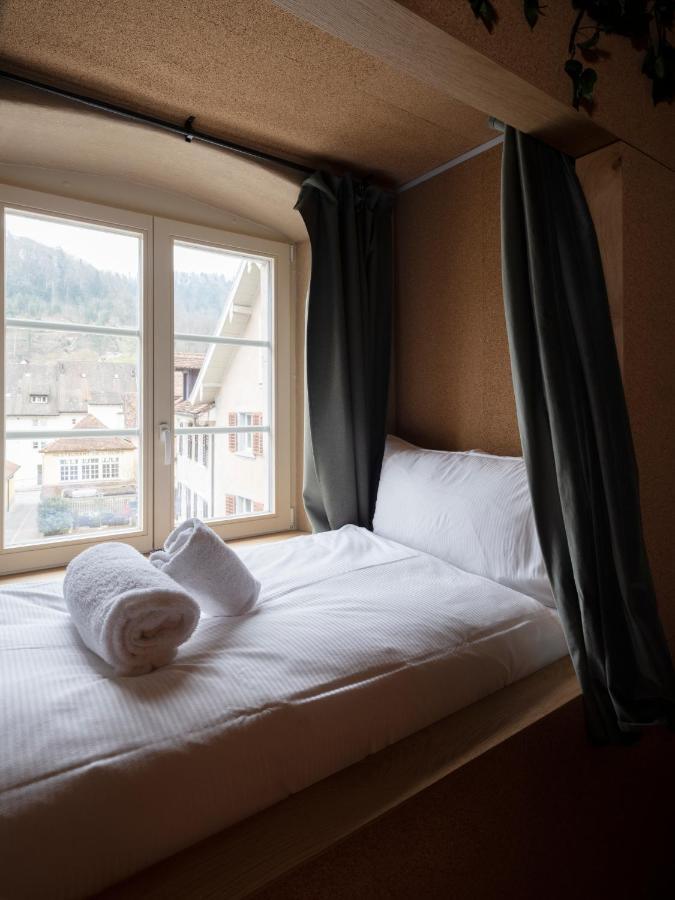 Peanut Medieval Lodge Saint-Ursanne Dış mekan fotoğraf